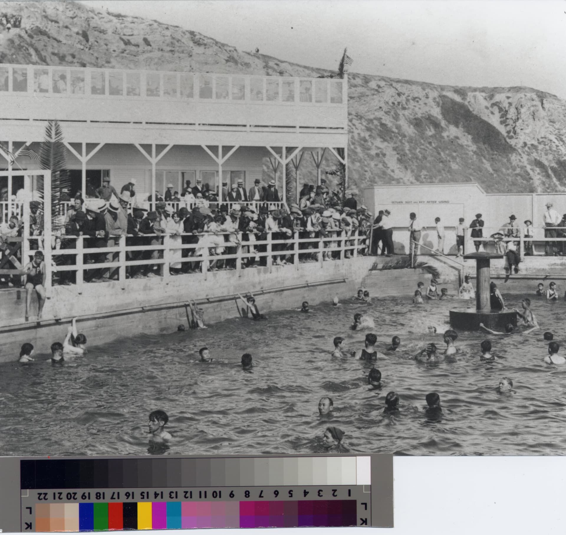 The Royal Palms Hotel and Japanese-owned resort at White Point, on the south shore of the Palos Verdes Peninsula, before the 1942 seizure.